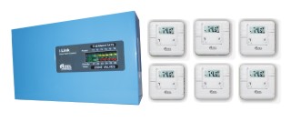 Package Deal: SZ-V6 with 6 units of D-135E Digital Thermostats